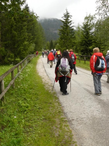 Cesta k chatě Rotwandwiesenhütte
