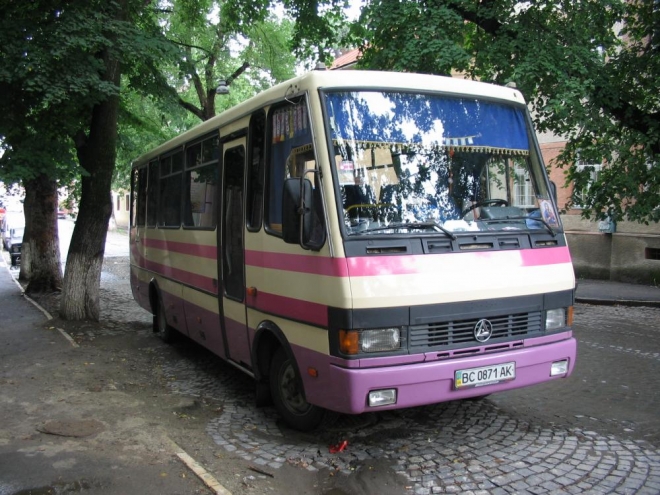 Nejběžnější typ autobusu