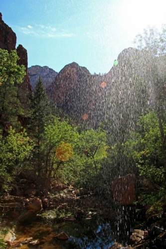 Vodopád Emerald Pools