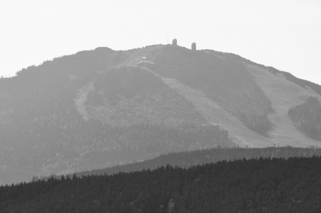 BW Velký Javor (Gross Arber 1 456m).