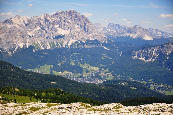 Monte Cristallo a Cortina.