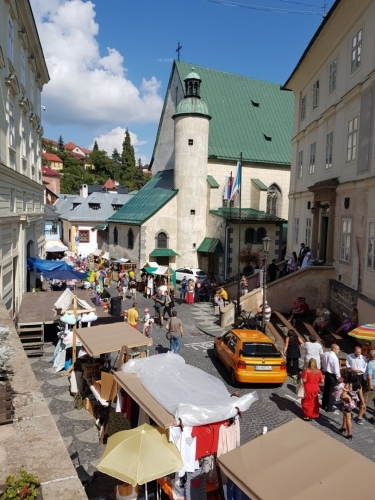 Banská Štiavnica - kostel sv. Kataríny.