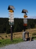 Od chaty vede celá řada turistických cest: Hlavní hřebenová trasa (červená značka) vede z Červenohorského sedla kolem Švýcárny na Praděd, k Ovčárně a dále až k chatě Alfrédce na jižním konci Hrubého Jeseníku nebo od Barborky do Karlovy Studánky. Modrá značka pak údolím Kamenáče přes Vysoký vodopád do Bělé. Žlutá značka vede přes Videlské sedlo kolem Orlíka a Kazatelen až ke známému penzionu Rejvíz. Opačným směrem pak zelená značka klesá do Koutů nad Desnou.