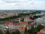 Pohled na Hradec z Bílé věže.
