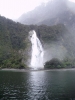 Začátek plavby po Milford Sound