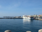 přístav v Ieapetra na jihovýchodu Kréty 