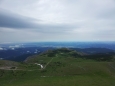 Pohled na cestu vedoucí od horní stanice železnice z Puchbergu