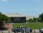 National Constitution Center, kde je muzeum ústavy USA.