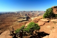 Utah, National Park Canyonlands - meandrující Green River