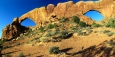 Utah, National Park Arches - North a South Window