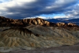 California, Death Valley, Zabriskie Point - východ slunce