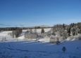 Údolí Teplé Vltavy, v pozadí hora Tetřev (1 260m).