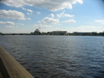 Riga, levý břeh Daugavy