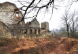 V 19. století byla Klenová kromě několika hospodářských stavení v předhradí zcela zpustlá. Roku 1832 panství zakoupil hrabě Josef Filip Eduard Stadion-Warthausen und Thannhausen. Jeho rodina vlastnila nedaleké panství Trhanov, on sám panství Chlum u Třeboně. Hrabě Stadion započal obnovu Klenové v duchu dobového romantismu. V prostoru jižního opevnění vybudoval zámek, do kterého zahrnul starší stavby, což určilo jeho podobu, sestávající ze tří zřetelně oddělených částí. Z nich nejpozoruhodnější je část západní, kde se nacházelo reprezentativní sídlo majitele, která byla vyzdobena v novogotickém slohu jako jeden z velmi časných příkladů jeho užití v Čechách.(viz www.gkk.cz/cs/hrad-a-zamek/historie/)