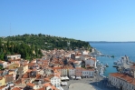 Výhled z kostela svatého Jiří, Piran