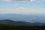 Rozhledna na Rogle (Pohorje, Slovinsko), výhled na jihovýchod