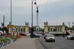 Blízko náměstí Hrdinů (Hősök tere), Budapešť