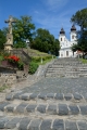 Cesta ke klášteru v Tihany, Maďarsko
