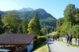 V údolí Wimbachtal, Berchtesgadenské Alpy, Německo