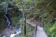 Soutěska Wimbachklamm, Berchtesgadenské Alpy, Německo