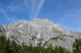 V údolí Wimbachtal, Berchtesgadenské Alpy, Německo