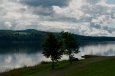 Pohled na jezero Mjøsa.