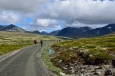 Národní park Rondane, cesta k jezeru Rondvatnet, Norsko