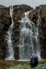 Vodopád Storulfossen na říčce Store Ula, národní park Rondane, Norsko