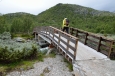 Říčka Store Ula, národní park Rondane, Norsko