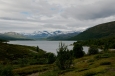 U jezera Øvre Sjodalsvatnet, Jotunheimen, Norsko