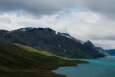 Jezero Gjende, Jotunheimen, Norsko