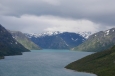 Jezero Gjende, Jotunheimen, Norsko