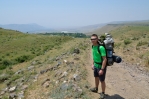 Výstup na Geghamy z vesnice Geghard, Arménie
