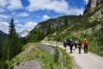 Cestou na Monte Piana.