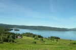 Krajina poblíž jezera Totak, Norsko