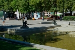 Park v centru Osla, při ulici Karla Johana