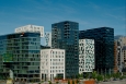 Novostavby v přístavní čtvrti Bjørvika, Oslo