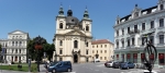 Kroměřížský barokní kostel sv. Jana Křtitele byl vystavěn piaristickým řádem v 18. století