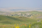 Sestup z Gegham do vesnice Sevaberd, Arménie