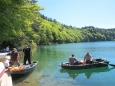 Na jezeře Lac Pavin