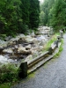 Starobylá cesta už musela zažít spousty turistů, právě tady je nejvyhledávanější místo celé Šumavy.