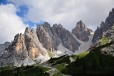 Masív Monte Cristallo - Cima Padeon, Cresta Bianca, Cristallino ďAmpezzo.