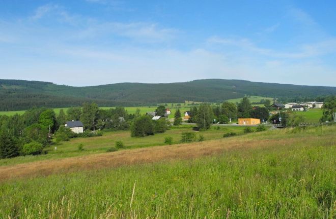 Orlické Záhoří má trefný název, leží za horami u hranice s Polskem. 