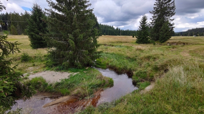 Pohořský potok. 