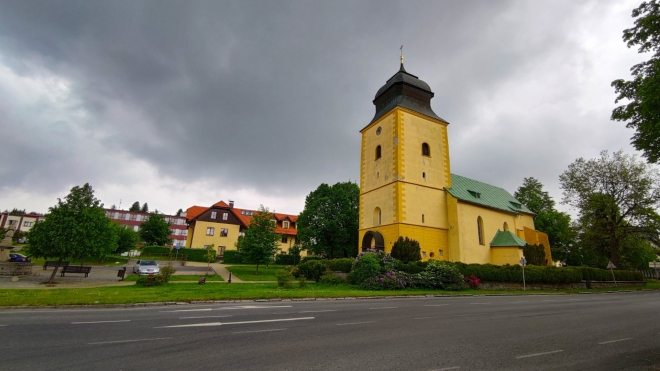 Kostel sv. Jiří. 