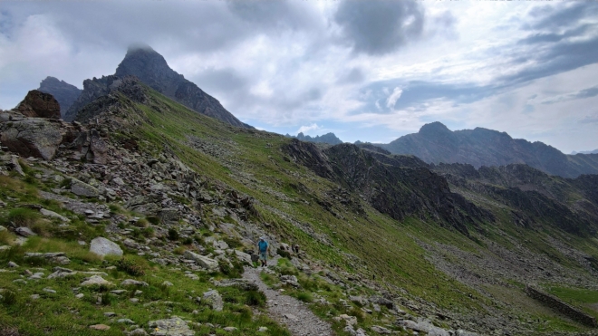 Punta ďAlbiolo (2969 m n. m.). 