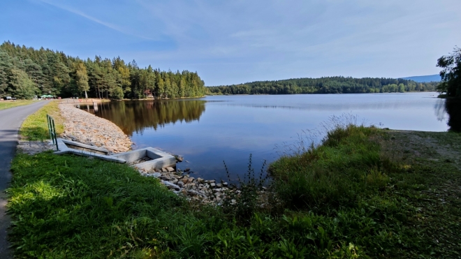 Křišťanovický rybník.