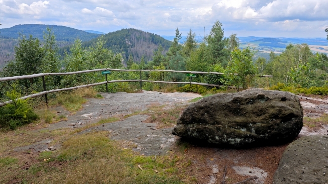 U vrcholu Töpferu.