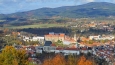 Hrad Český Krumlov z nadhledu.