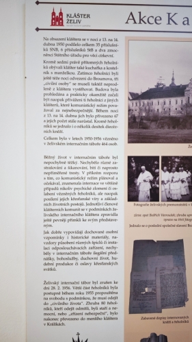 Pohnutý rok 1950 znamenal, že klašter v Želivu se stal internačním pro řeholníky z Čech, Moravy a Slezska.